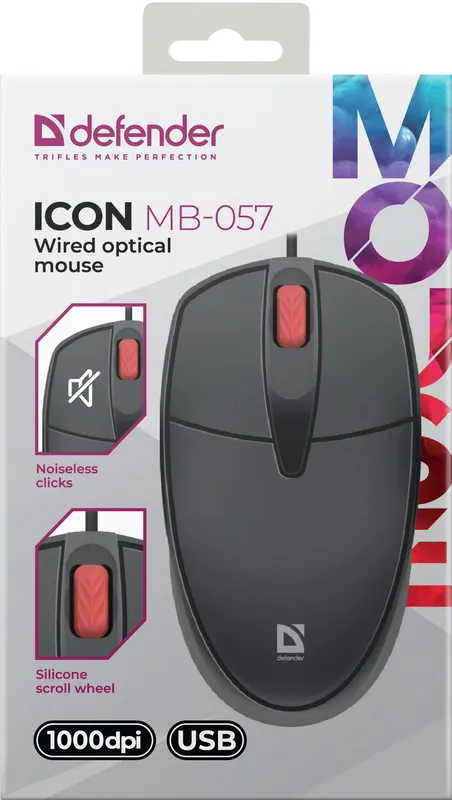 Defender - Žičani optički miš Icon MB-057