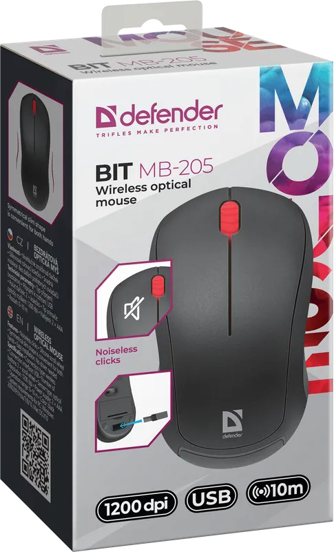 Defender - Bežični optički miš Bit MB-205