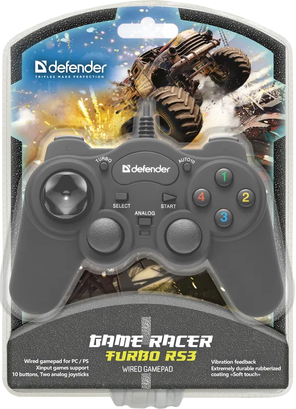 Defender - Žičani gamepad Game Racer Turbo RS3