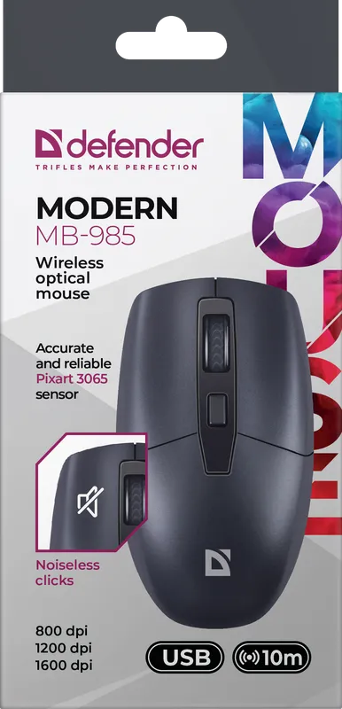Defender - Bežični optički miš Modern MB-985