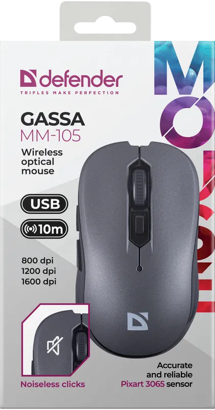 Defender - Bežični optički miš Gassa MM-105