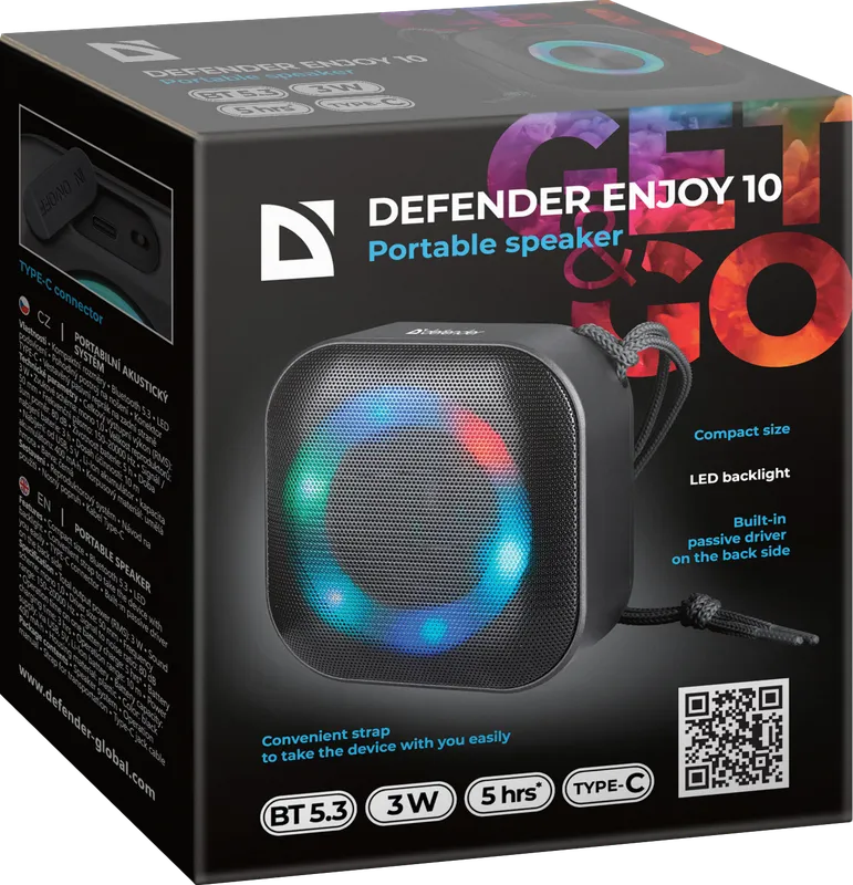 Defender - Prijenosni zvučnik Enjoy 10