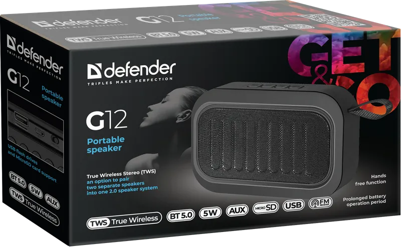 Defender - Prijenosni zvučnik G12