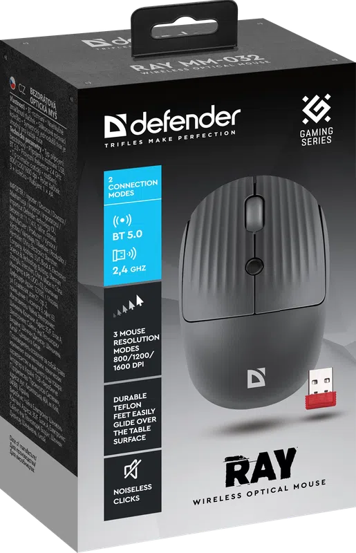 Defender - Bežični optički miš Ray MM-032