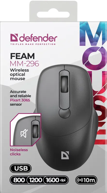 Defender - Bežični optički miš Feam MM-296