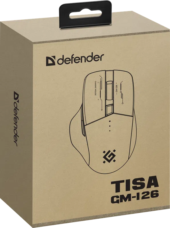 Defender - Bežični gaming miš Tisa GM-126