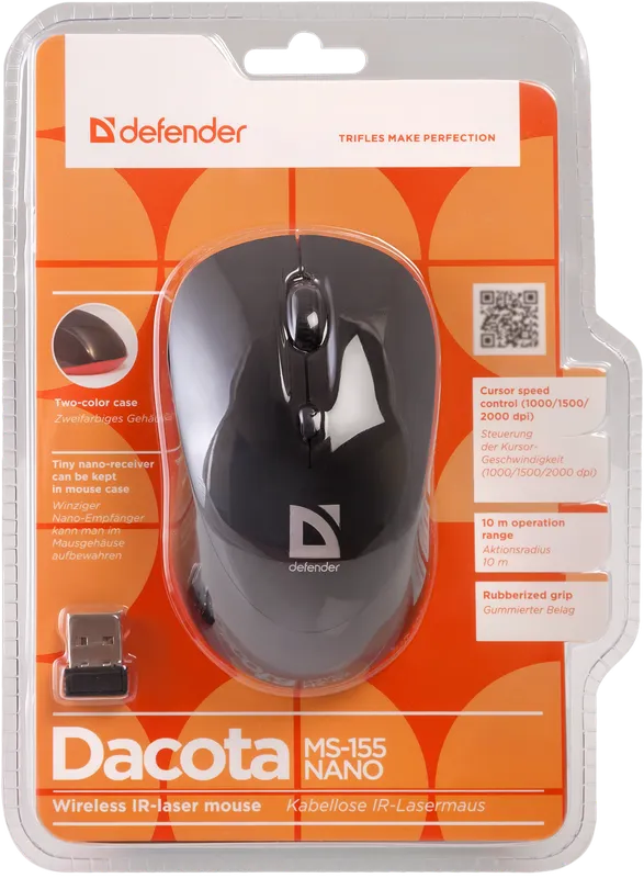 Defender - Bežični IR-laserski miš Dacota MS-155