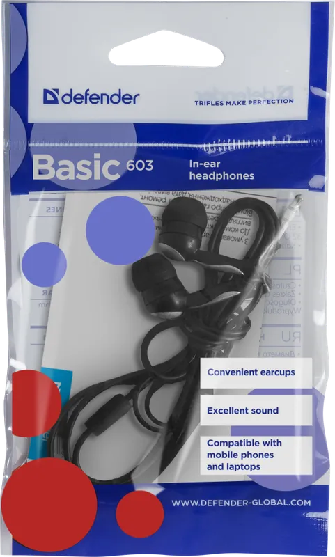 Defender - Slušalice za uši Basic 603