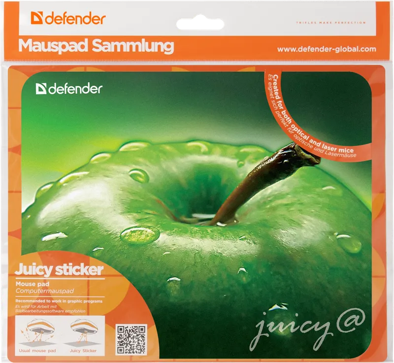 Defender - Podloga za miša Juicy sticker