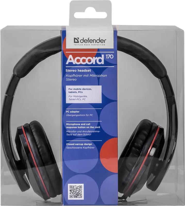Defender - Slušalice za mobilne uređaje Accord 170