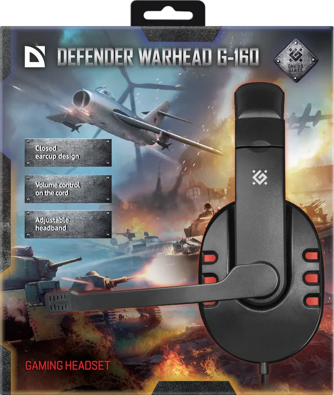 Defender - Gaming slušalice Warhead G-160