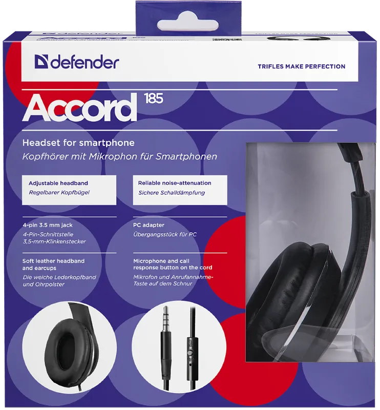 Defender - Slušalice za mobilne uređaje Accord 185