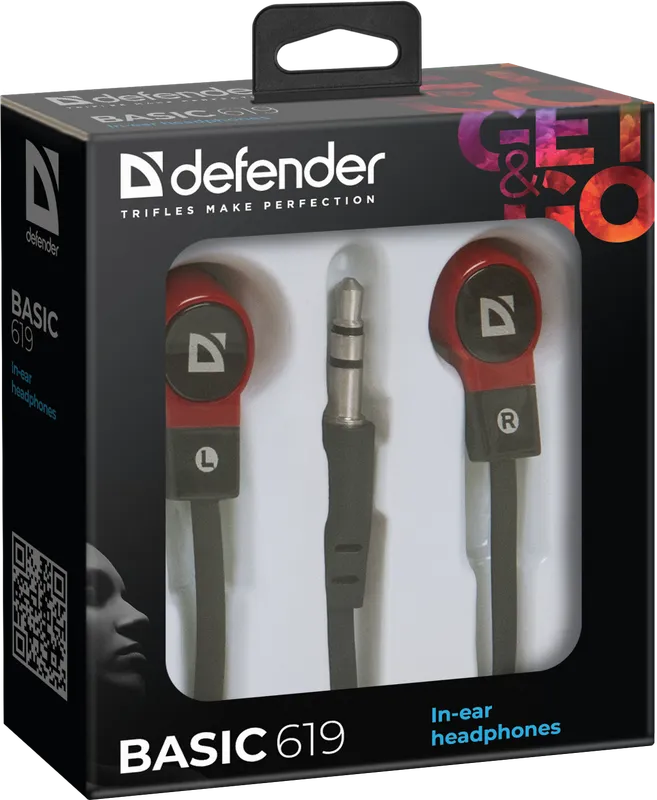 Defender - Slušalice za uši Basic 619