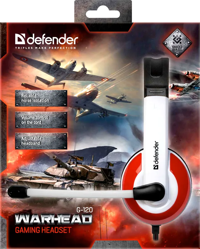 Defender - Gaming slušalice Warhead G-120
