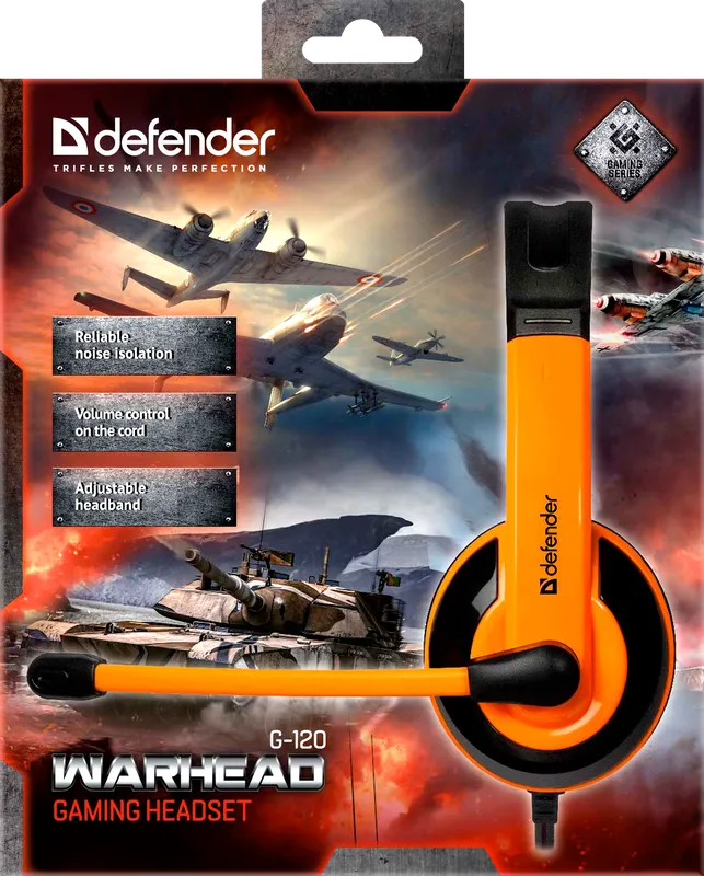 Defender - Gaming slušalice Warhead G-120
