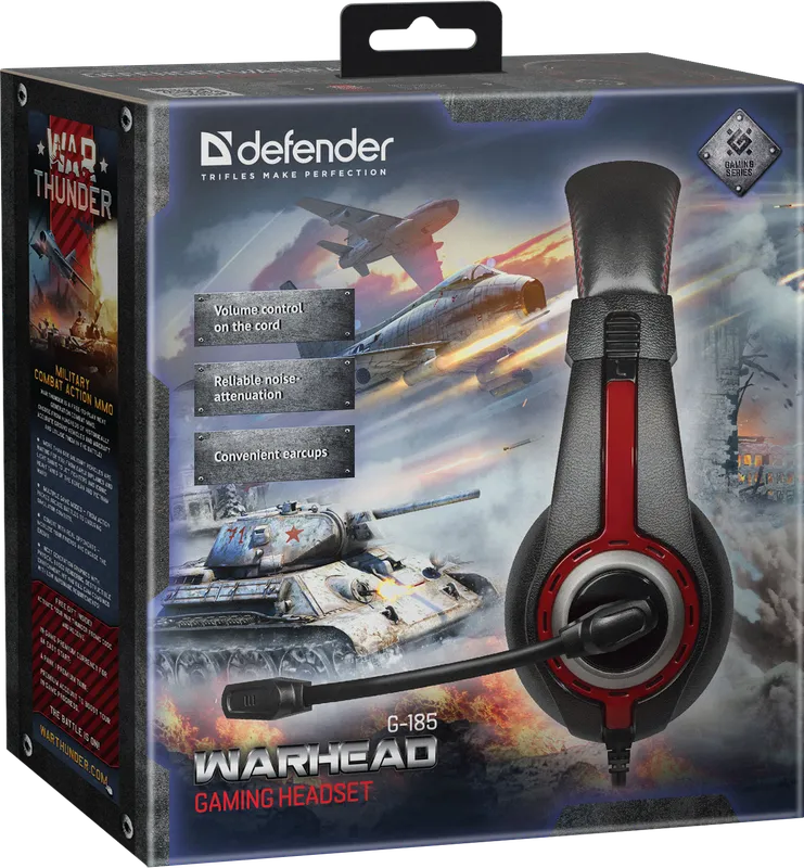 Defender - Gaming slušalice Warhead G-185