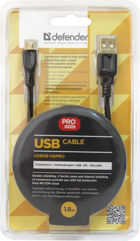 Defender - USB kabl USB08-06PRO USB2.0