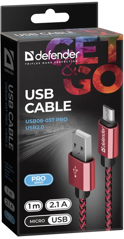 Defender - USB kabl USB08-03T PRO USB2.0