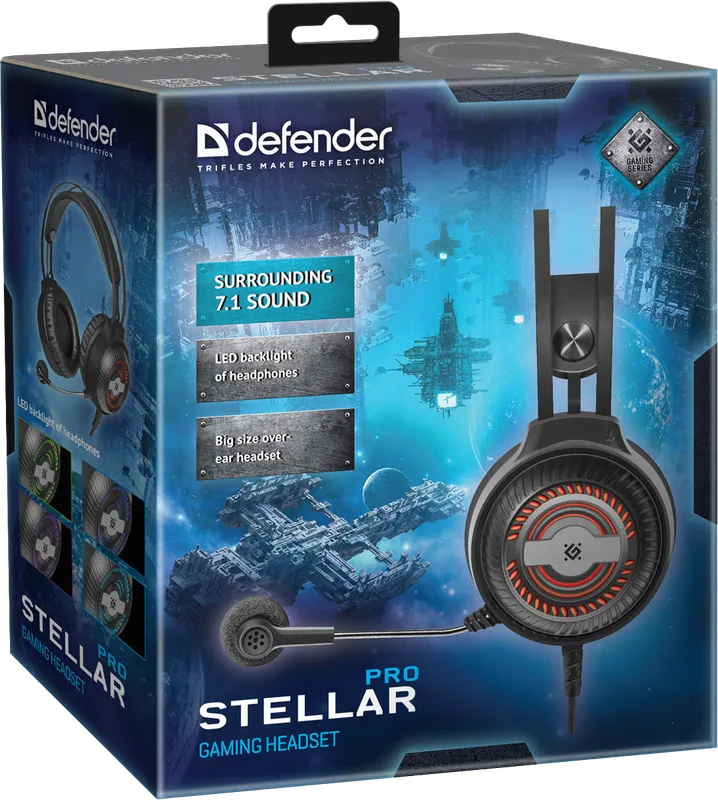 Defender - Gaming slušalice Stellar Pro