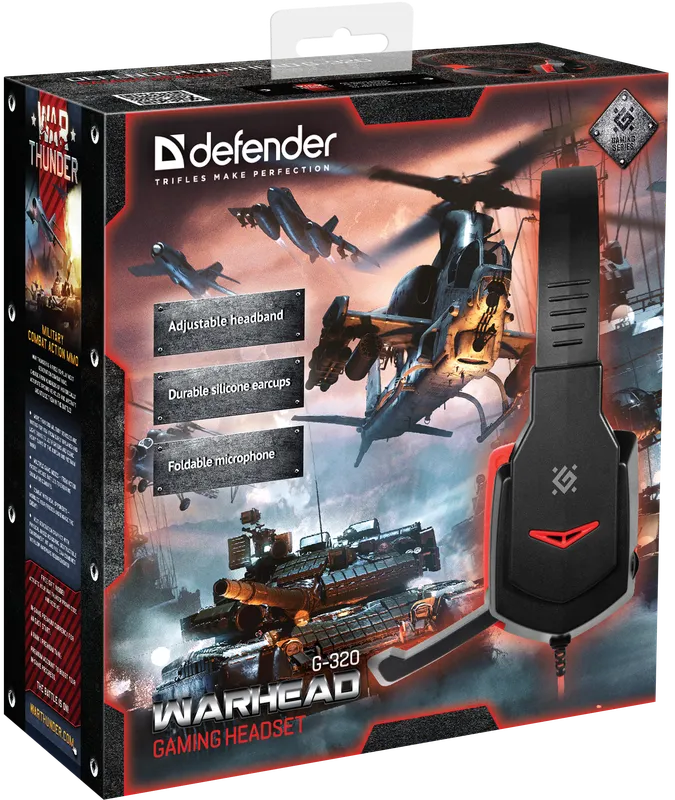 Defender - Gaming slušalice Warhead G-320