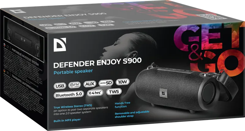 Defender - Prijenosni zvučnik Enjoy S900