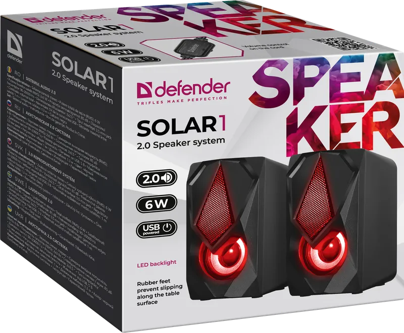 Defender - 2.0 sustav zvučnika Solar 1