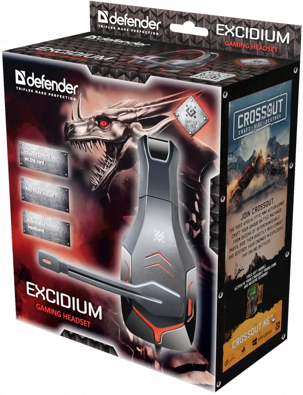 Defender - Gaming slušalice Excidium