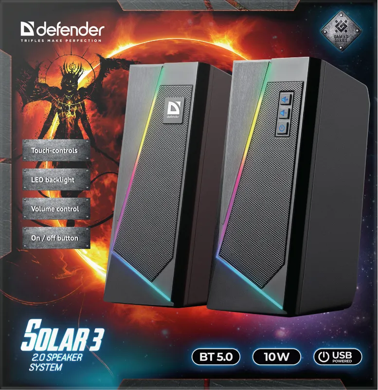 Defender - 2.0 sustav zvučnika Solar 3