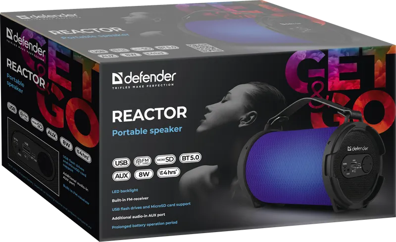 Defender - Prijenosni zvučnik Reactor