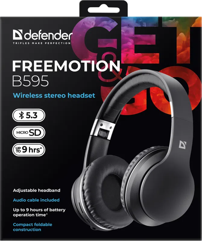 Defender - Bežične stereo slušalice FreeMotion B595