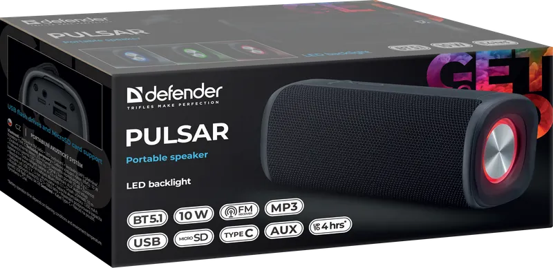 Defender - Prijenosni zvučnik Pulsar