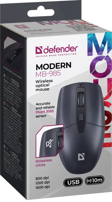 Defender - Bežični optički miš Modern MB-985