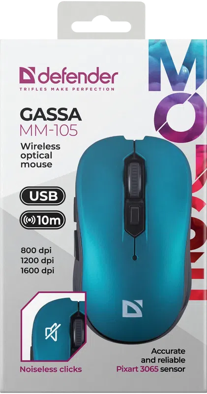 Defender - Bežični optički miš Gassa MM-105
