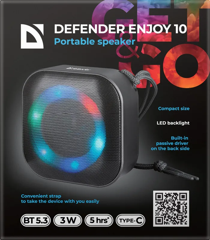Defender - Prijenosni zvučnik Enjoy 10