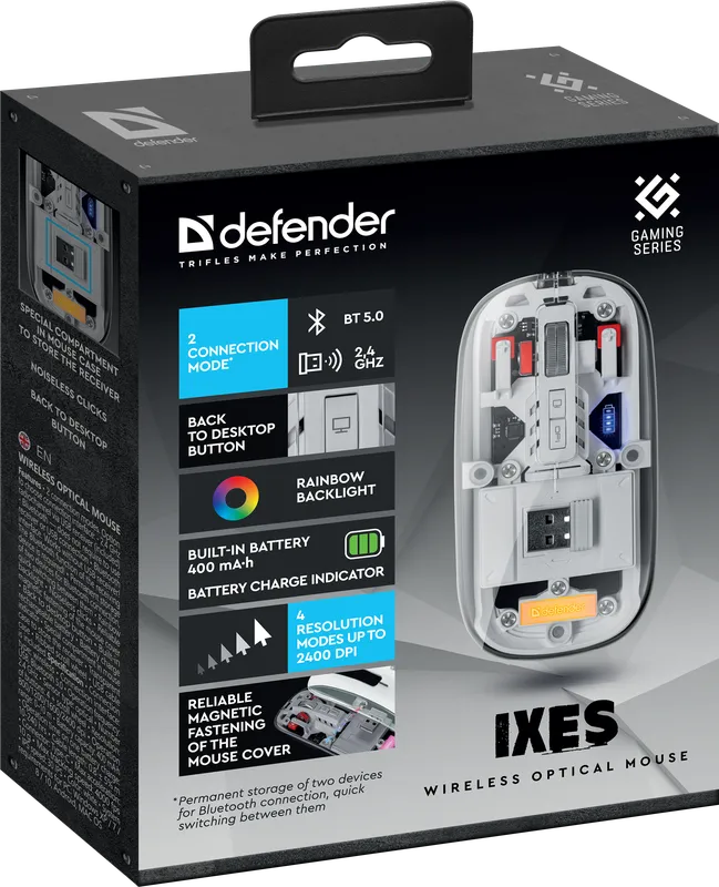 Defender - Bežični optički miš Ixes MM-999