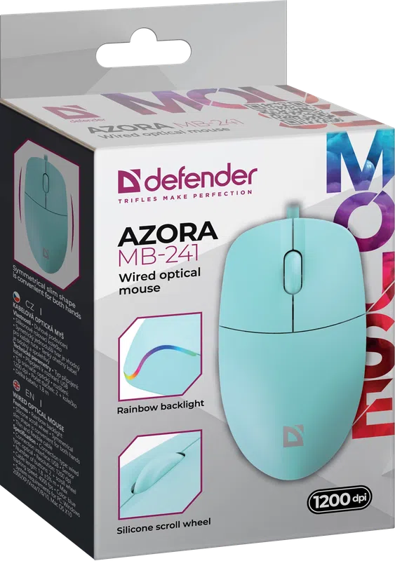 Defender - Žičani optički miš Azora MB-241