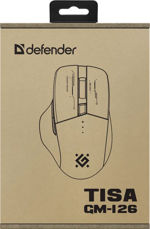 Defender - Bežični gaming miš Tisa GM-126