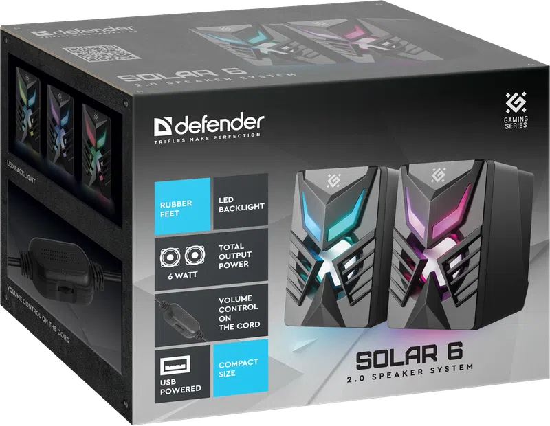Defender - 2.0 sustav zvučnika Solar 6
