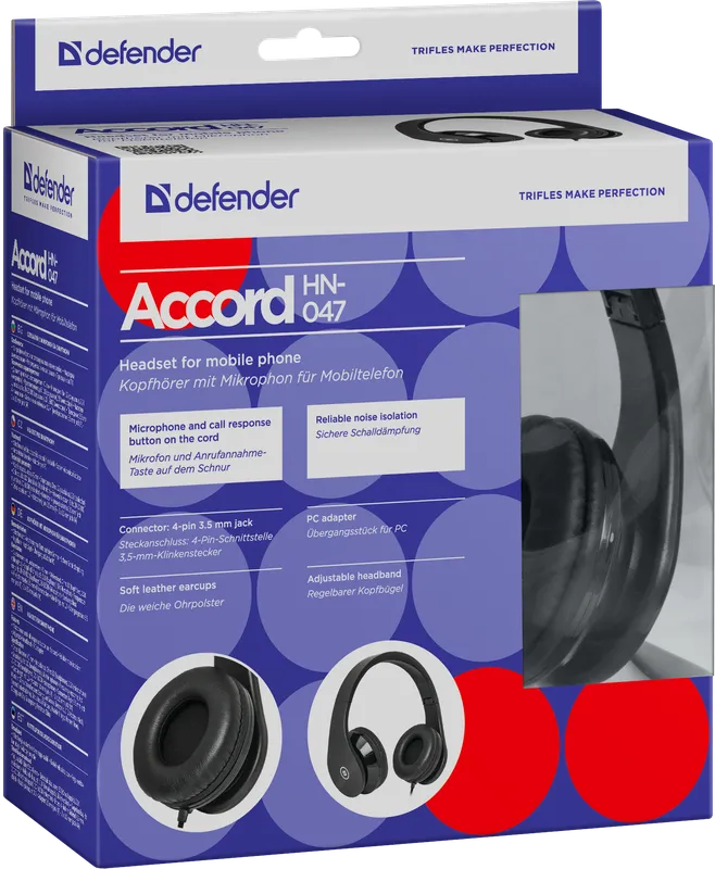 Defender - Slušalice za mobilne uređaje Accord HN-047