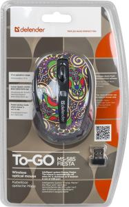 Defender - Bežični optički miš To-GO MS-585