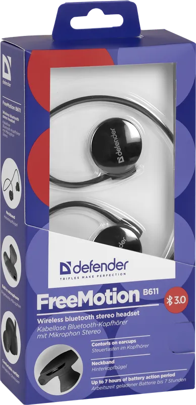 Defender - Bežične stereo slušalice FreeMotion B611