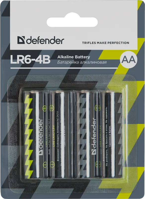 Defender - Alkalna baterija LR6-4B