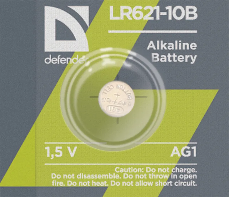 Defender - Alkalna baterija LR621-10B