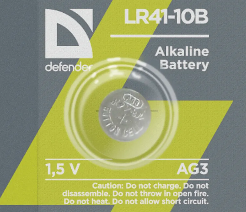Defender - Alkalna baterija LR41-10B