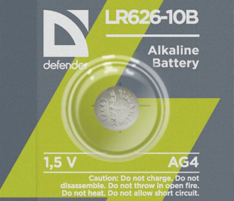 Defender - Alkalna baterija LR626-10B