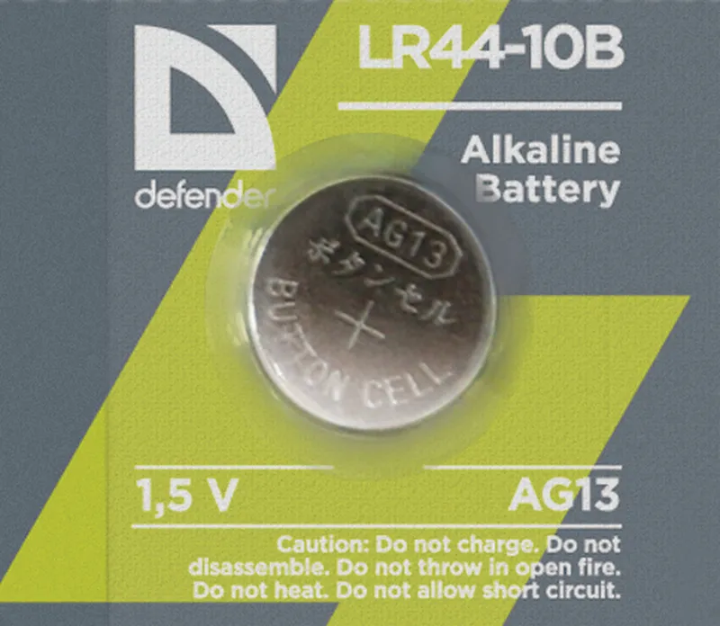 Defender - Alkalna baterija LR44-10B