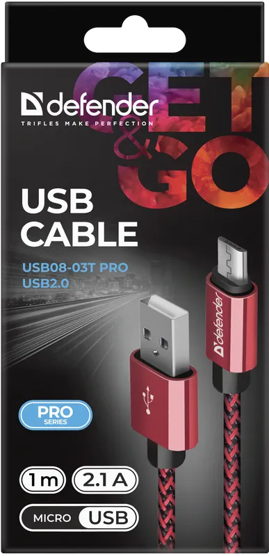 Defender - USB kabl USB08-03T PRO USB2.0