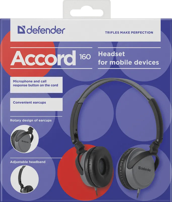 Defender - Slušalice za mobilne uređaje Accord 160