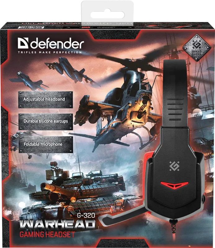 Defender - Gaming slušalice Warhead G-320