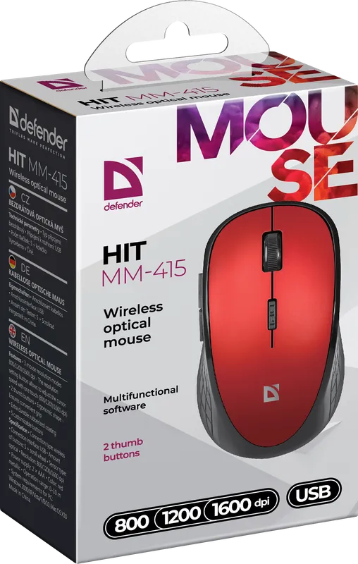 Defender - Bežični optički miš Hit MM-415